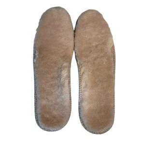 EVA Shearling Mens Size 12 Beige Orth Insert for Slippers Uggs Bearpaw  1 Pr New